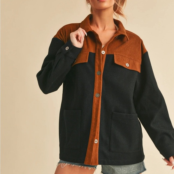 Aemi + co Emilia Jacket | Camel jacket - Picture 2 of 7